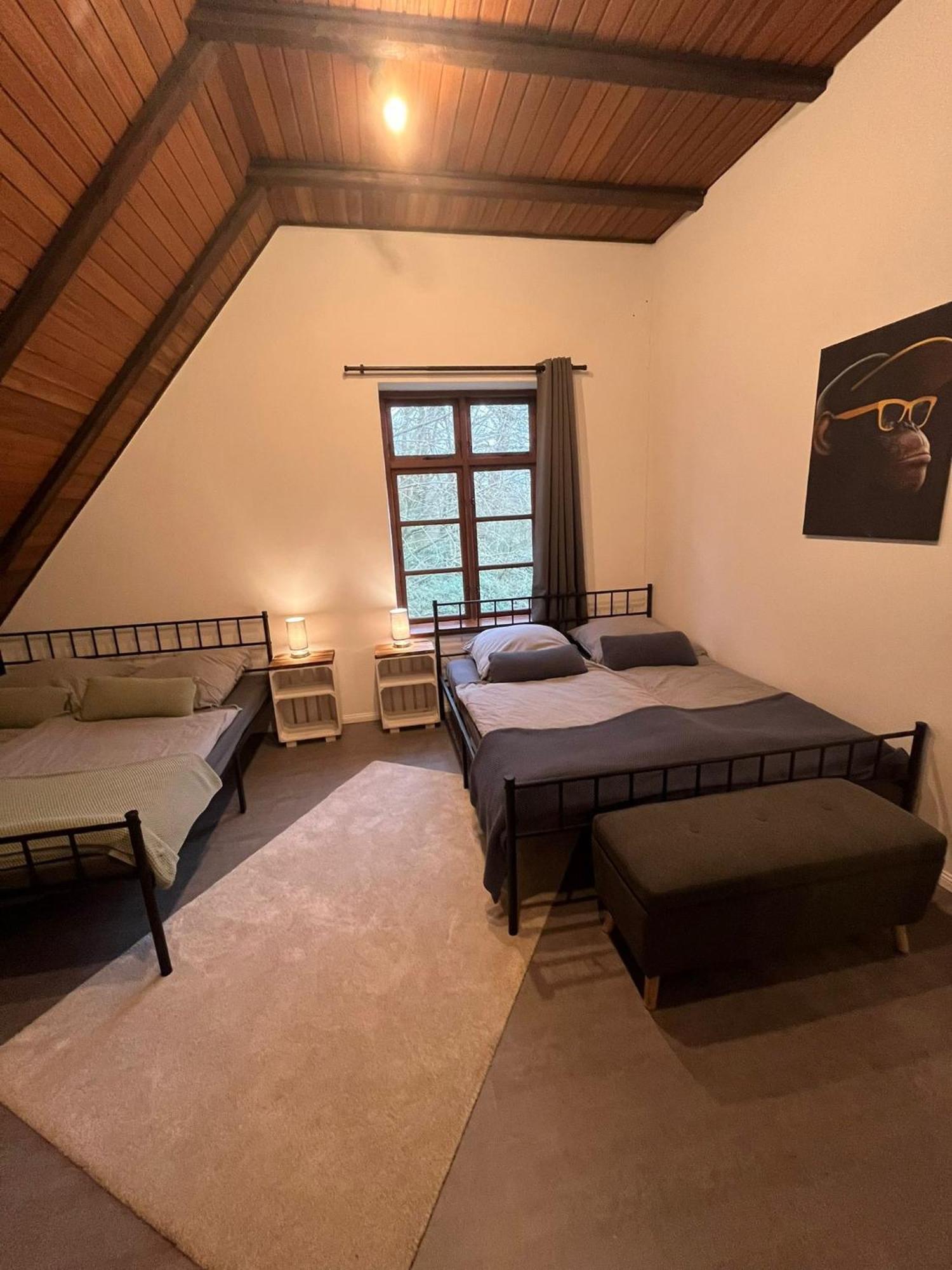 Ruhe Unter Reet-Haus Mit Sauna, Whirlpool Und Kamin Gnarrenburg ภายนอก รูปภาพ